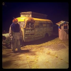 Creepy clown picture